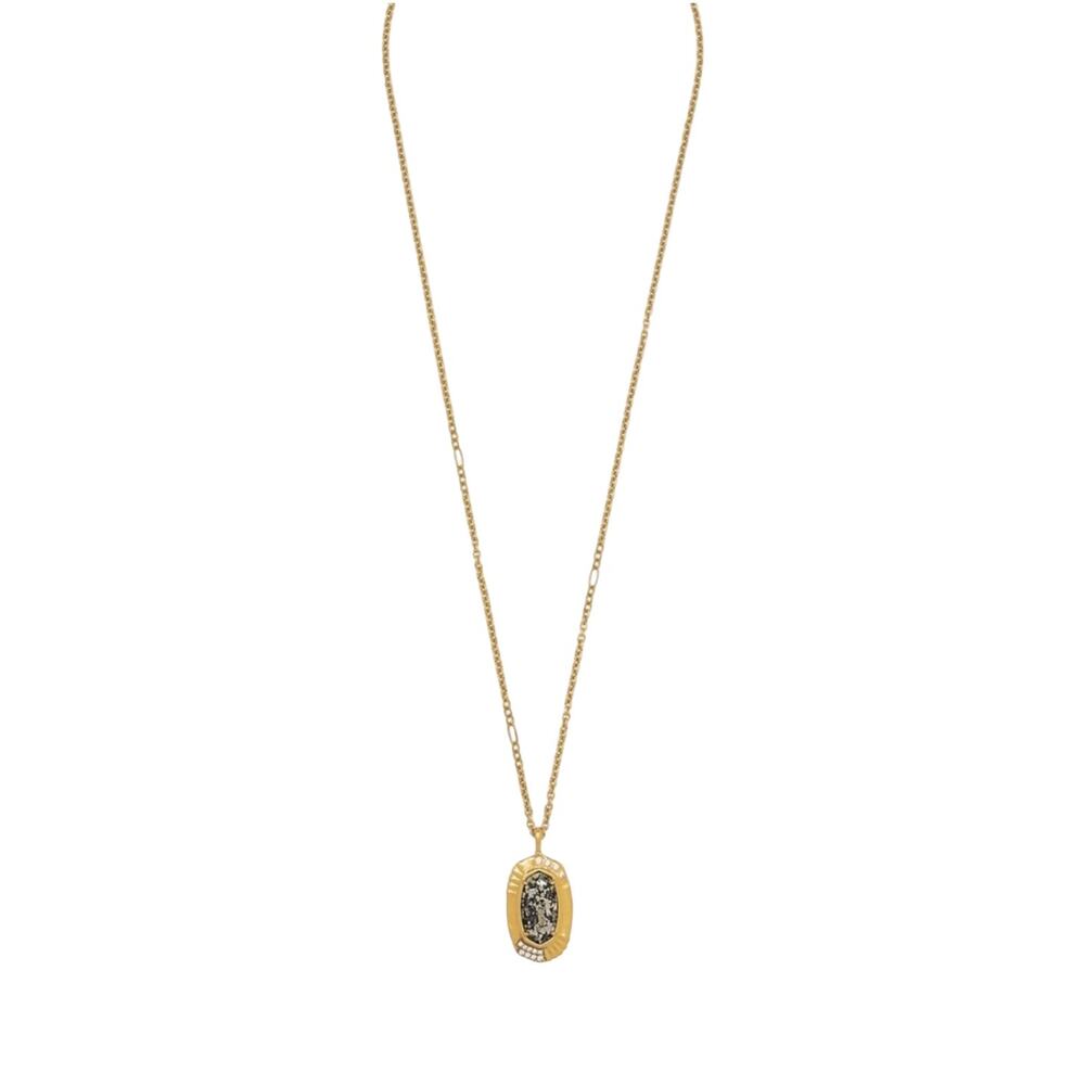 NWT! Kendra Scott Anna 14K Goldplated Pendant Necklace - Picture 3 of 6